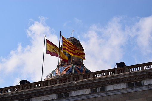 Catalua bandera catalana espaola