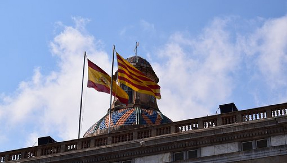 Catalua bandera catalana espaola