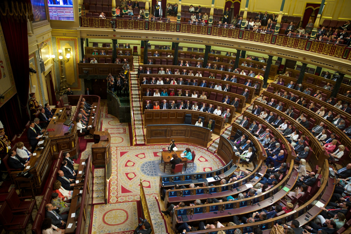 Sesiu00f3n Solemne en el Congreso de los Diputados