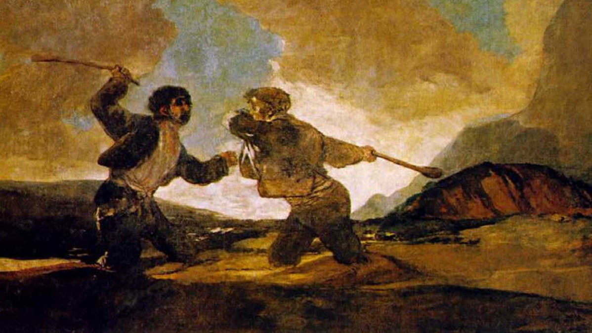 Goya duelo a garrotazos