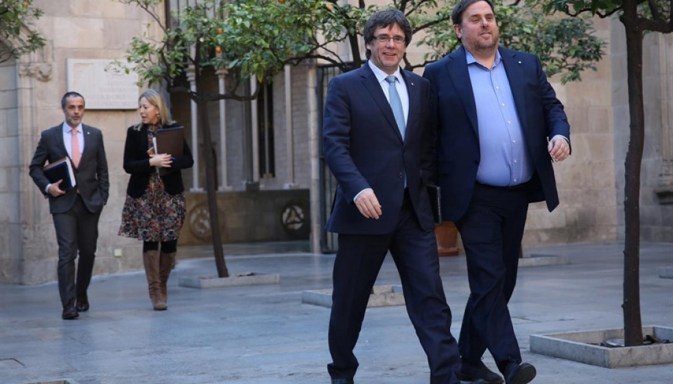 Puigdemont Junqueras