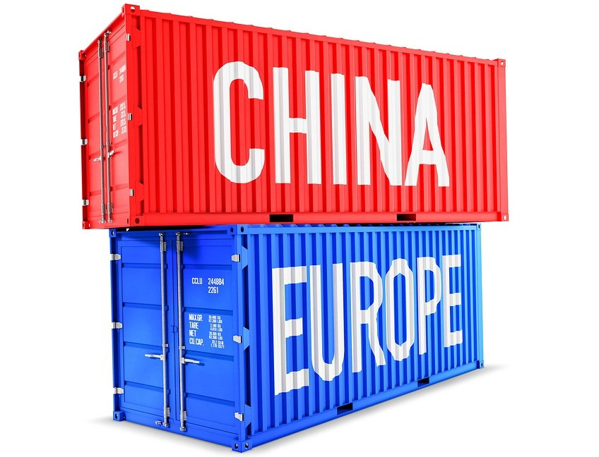 Comercio de china y europa