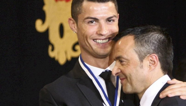 Cristiano Ronaldo y Jorge Mendes