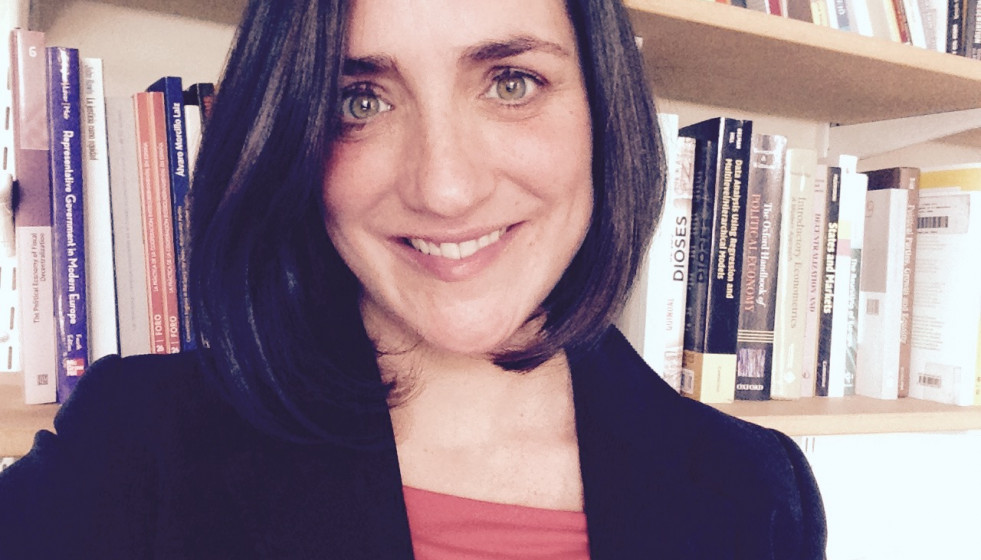Sandra León. Doctora en Ciencias Políticas y profesora en la Universidad de York (Reino Unido)